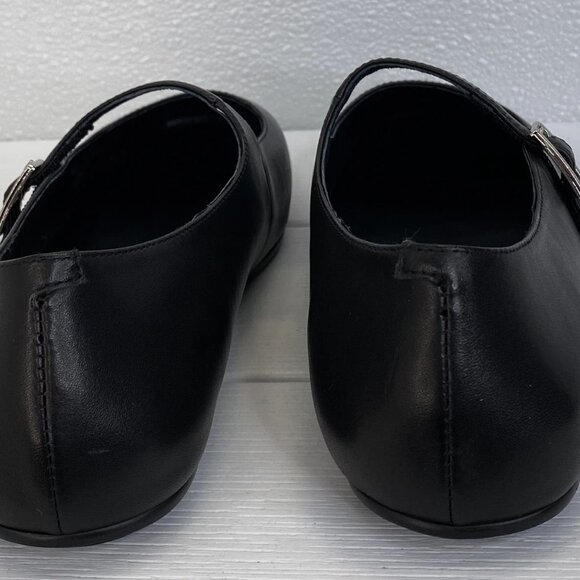 Jeffrey Campbell “Elsie” Leather Mary Jane Flats –Black - Picture 7 of 8
